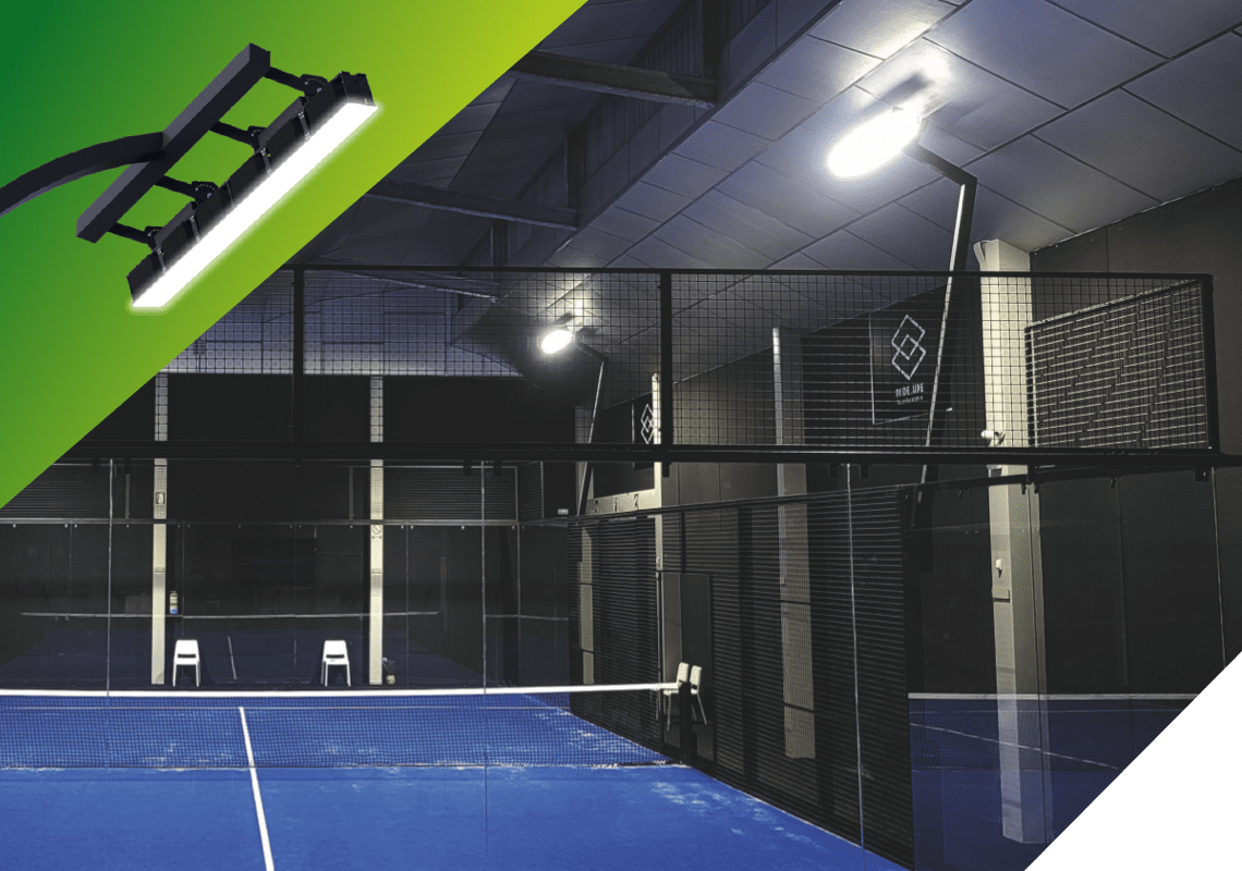 Led-Projects World Padel Tour official lighting Barcelo Valladolid Master 2023