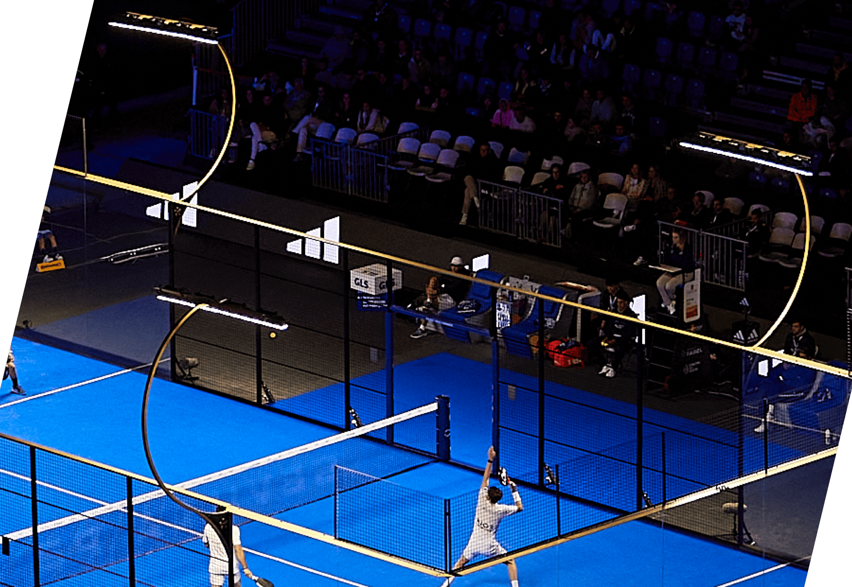 Led-Projects World Padel Tour official lighting Barcelo Valladolid Master 2023