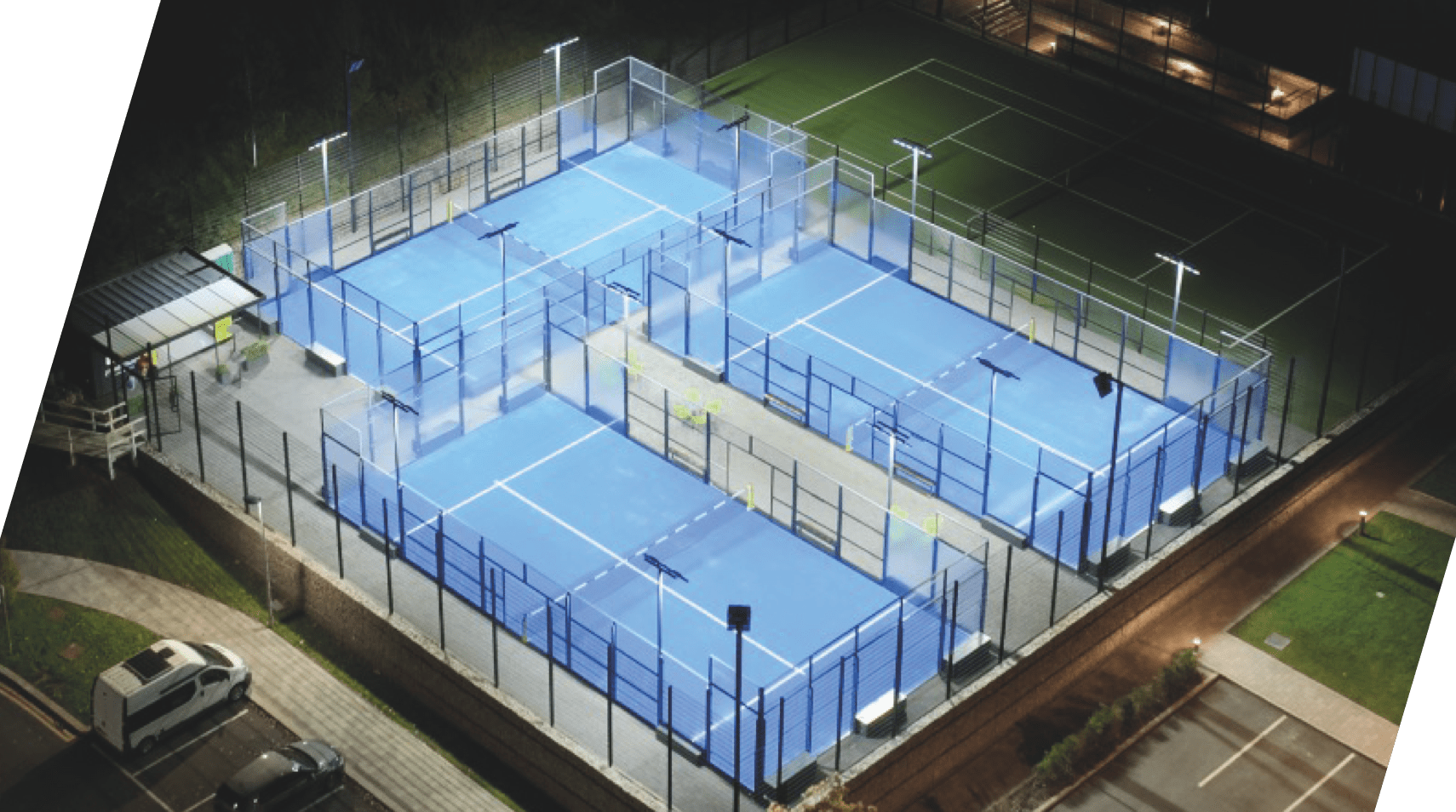 Led-Projects World Padel Tour official lighting Barcelo Valladolid Master 2023