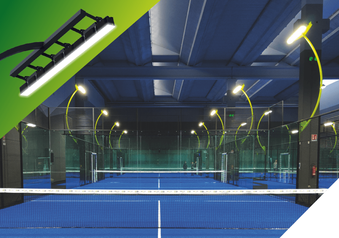 Led-Projects World Padel Tour official lighting Barcelo Valladolid Master 2023